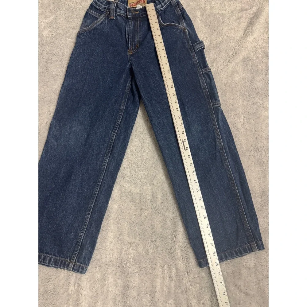 Old Navy Painters 10 Regular Baggy Denim Carpenter Jean Pants Wide Leg 2005
